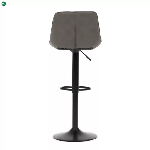 Bárszék szürke színben, szövet kárpittal AUB-V3066 GREY3