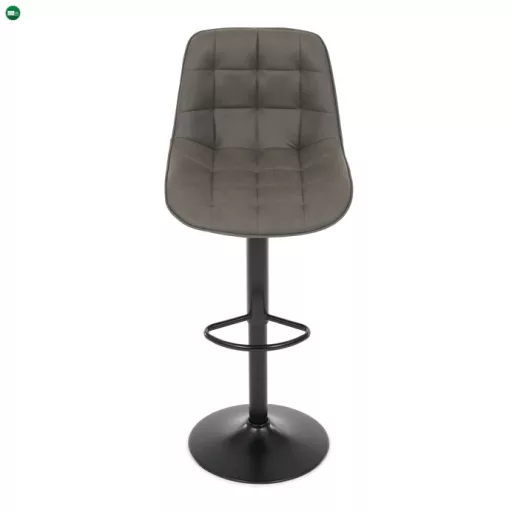 Bárszék szürke színben, szövet kárpittal AUB-V3066 GREY3