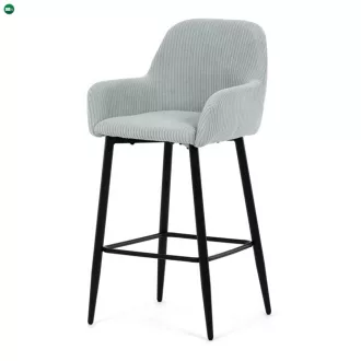 Bárszék kék szövet AUB-V4009 BLUE6