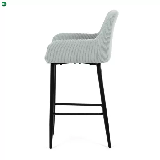 Bárszék kék szövet AUB-V4009 BLUE6