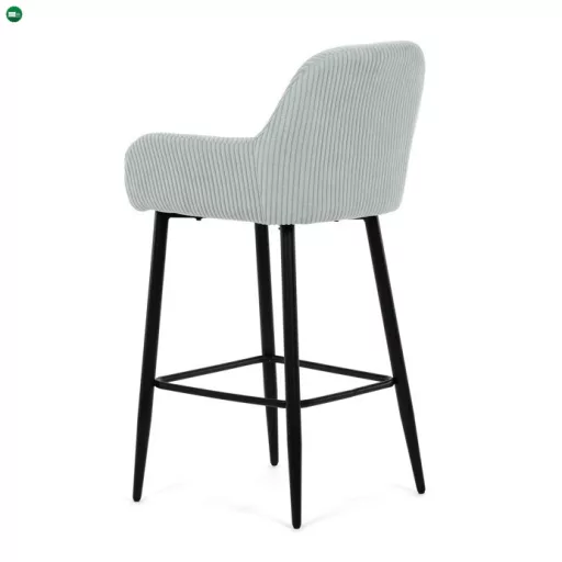 Bárszék kék szövet AUB-V4009 BLUE6