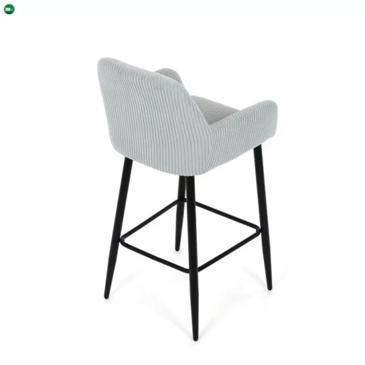 Bárszék kék szövet AUB-V4009 BLUE6