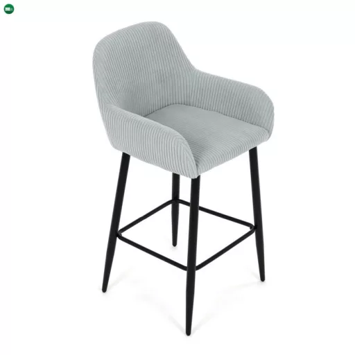 Bárszék kék szövet AUB-V4009 BLUE6