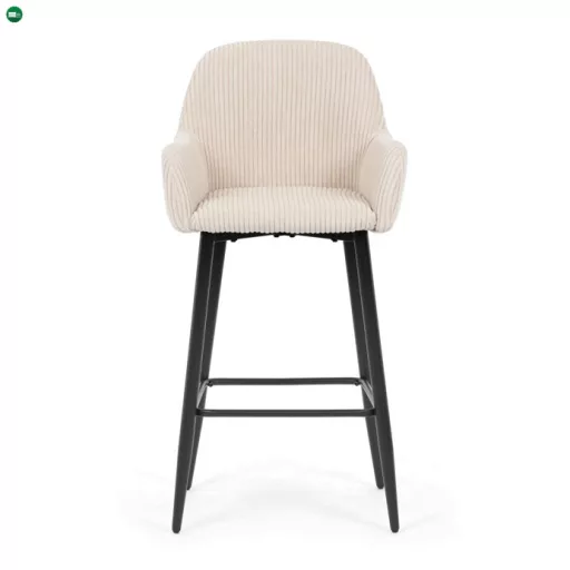 Bárszék bézs szövet AUB-V4009 CRM6