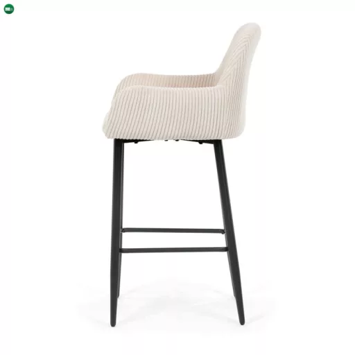 Bárszék bézs szövet AUB-V4009 CRM6