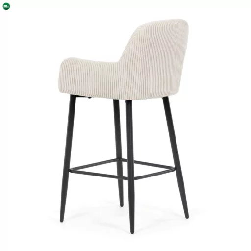 Bárszék bézs szövet AUB-V4009 CRM6