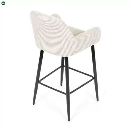 Bárszék bézs szövet AUB-V4009 CRM6