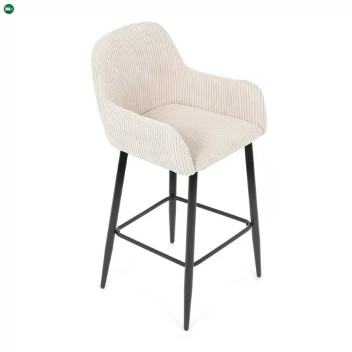 Bárszék bézs szövet AUB-V4009 CRM6