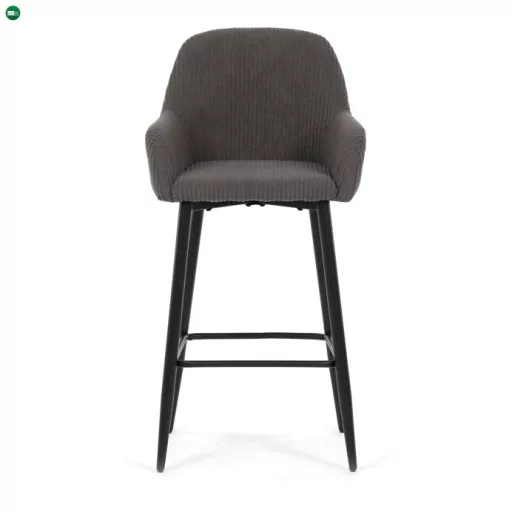 Bárszék szürke szövet AUB-V4009 GREY6