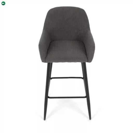 Bárszék szürke szövet AUB-V4009 GREY6