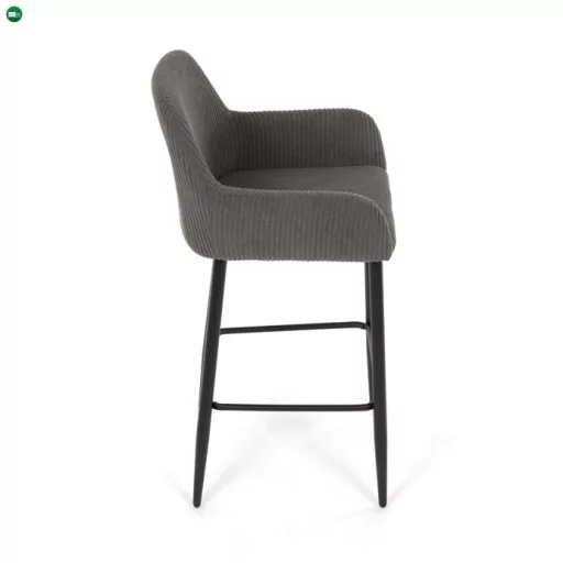 Bárszék szürke szövet AUB-V4009 GREY6