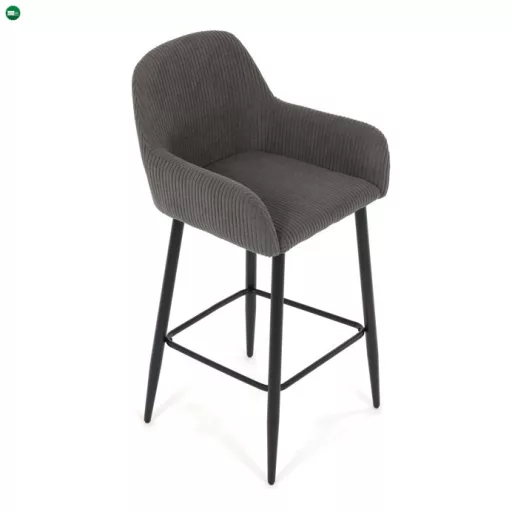 Bárszék szürke szövet AUB-V4009 GREY6