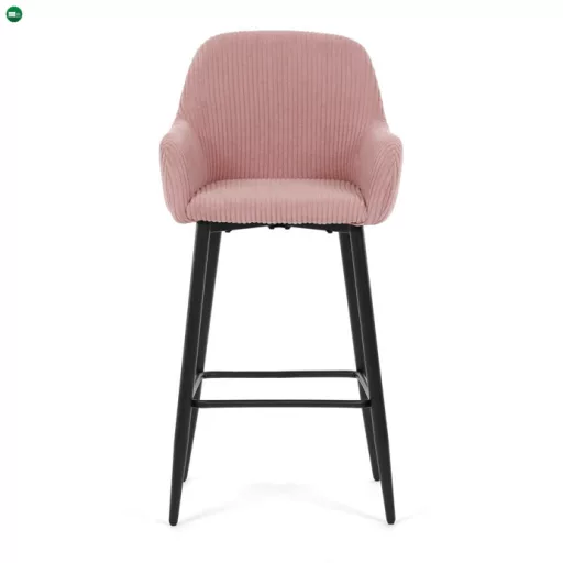 Bárszék rózsaszín szövet AUB-V4009 PINK6