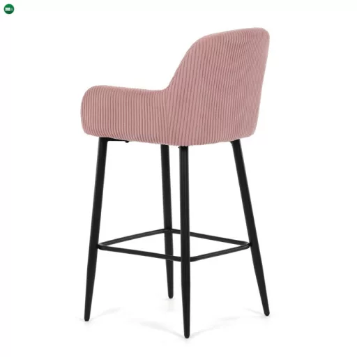 Bárszék rózsaszín szövet AUB-V4009 PINK6