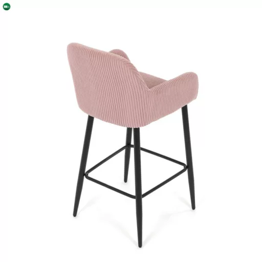 Bárszék rózsaszín szövet AUB-V4009 PINK6