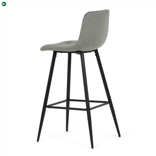 Zöld Szövet Bárszék. AUB-X7015 GRN2