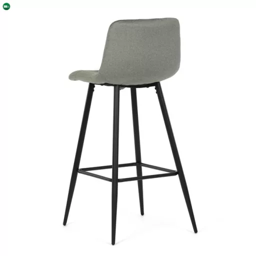 Zöld Szövet Bárszék. AUB-X7015 GRN2