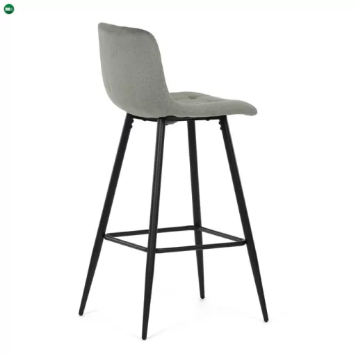 Zöld Szövet Bárszék. AUB-X7015 GRN2