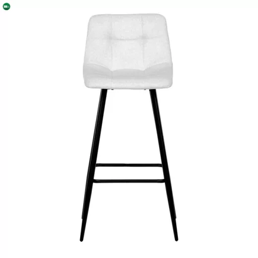 Fehér Szövet Bárszék. AUB-X7015 WT2