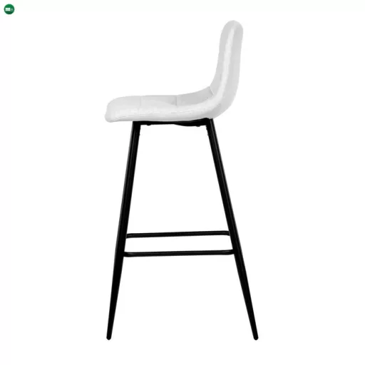 Fehér Szövet Bárszék. AUB-X7015 WT2