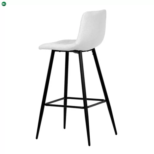 Fehér Szövet Bárszék. AUB-X7015 WT2