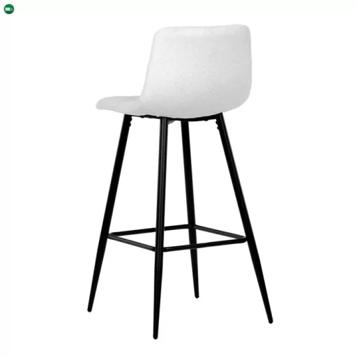 Fehér Szövet Bárszék. AUB-X7015 WT2