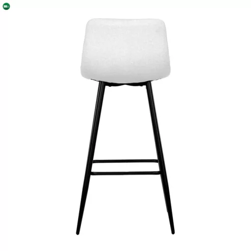 Fehér Szövet Bárszék. AUB-X7015 WT2