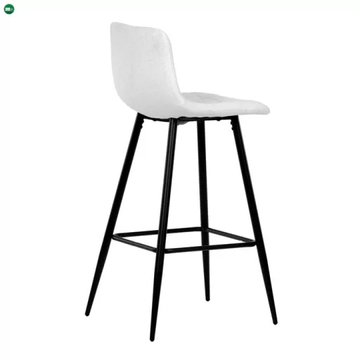 Fehér Szövet Bárszék. AUB-X7015 WT2