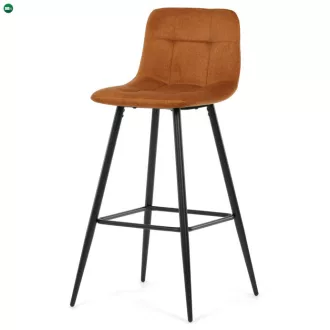 Bárszék sárga szövet AUB-X7015 YEL2