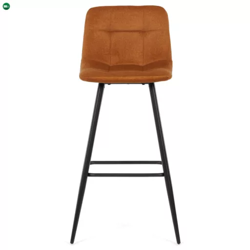 Bárszék sárga szövet AUB-X7015 YEL2