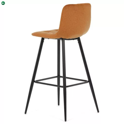 Bárszék sárga szövet AUB-X7015 YEL2