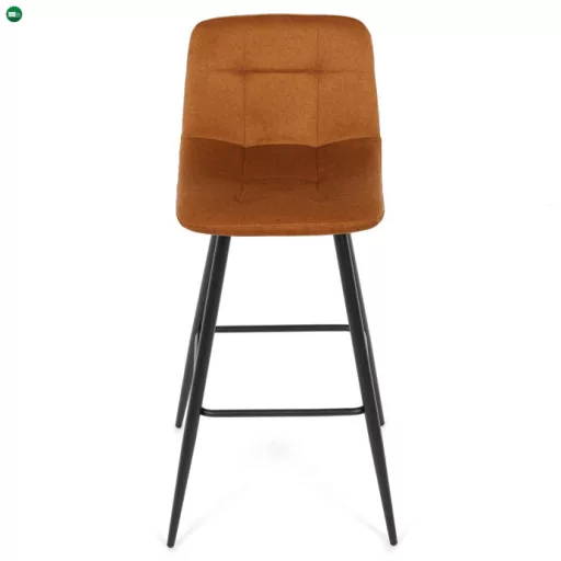 Bárszék sárga szövet AUB-X7015 YEL2