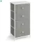 Szürke komód 45×30×92 cm méretben – AUK-E1031-GREY