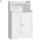 Fehér Fürdőszobai Szekrény 60×30×100 cm, MDF. AUK-E1177 WT