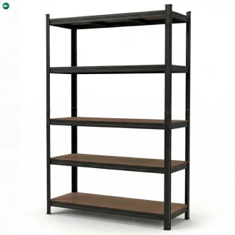 Fém polc fekete AUR-G2120 BK