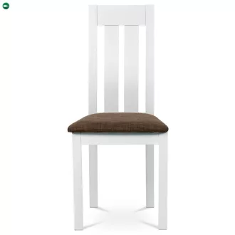 Fehér Tömörfa Étkezőszék. BC-2602 WT
