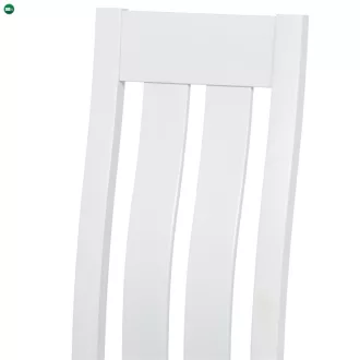 Fehér Tömörfa Étkezőszék. BC-2602 WT