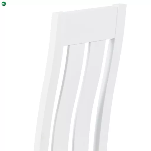 Fehér Tömörfa Étkezőszék. BC-2602 WT