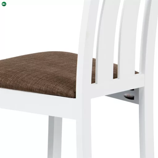 Fehér Tömörfa Étkezőszék. BC-2602 WT