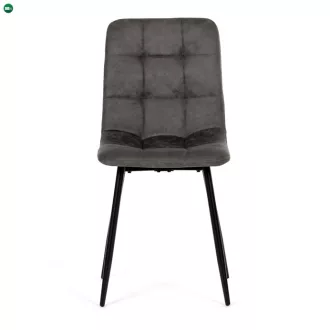Fekete Vintage Szövet Étkezőszék. CT-281 BK3