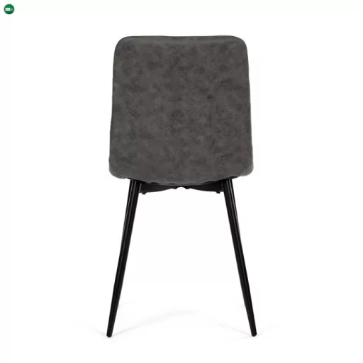 Fekete Vintage Szövet Étkezőszék. CT-281 BK3