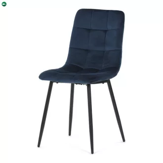 Kék Bársony Étkezőszék. CT-281 BLUE4