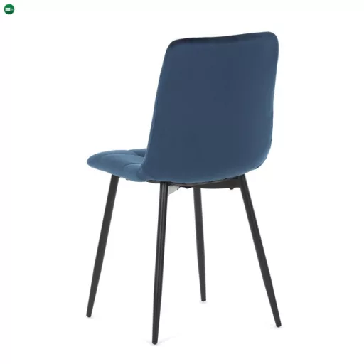 Kék Bársony Étkezőszék. CT-281 BLUE4