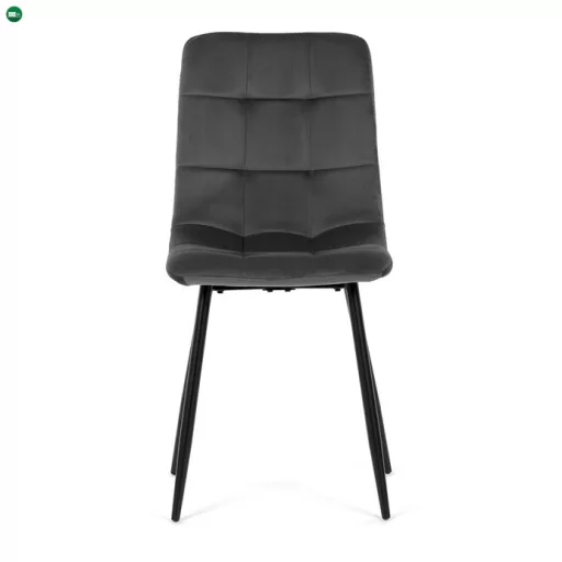 Szürke Bársony Étkezőszék. CT-281 GREY4