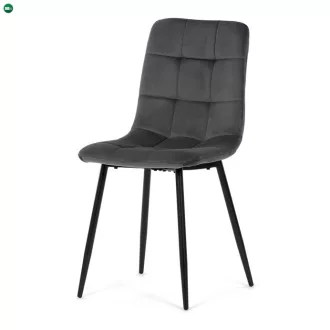 Szürke Bársony Étkezőszék. CT-281 GREY4