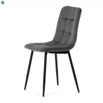 Szürke Bársony Étkezőszék. CT-281 GREY4