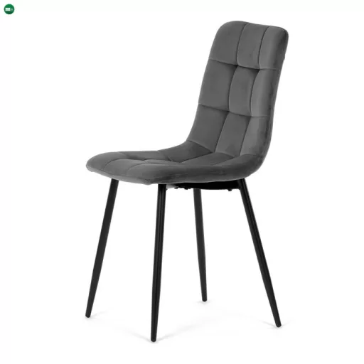 Szürke Bársony Étkezőszék. CT-281 GREY4