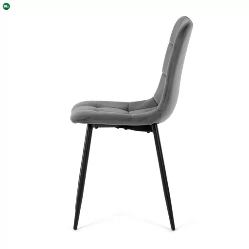 Szürke Bársony Étkezőszék. CT-281 GREY4