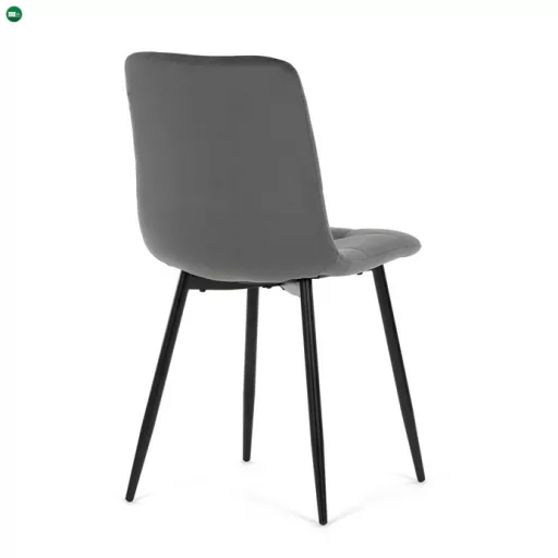Szürke Bársony Étkezőszék. CT-281 GREY4