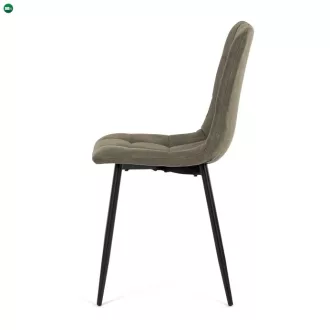 Zöld Vintage Szövet Étkezőszék. CT-281 GRN3